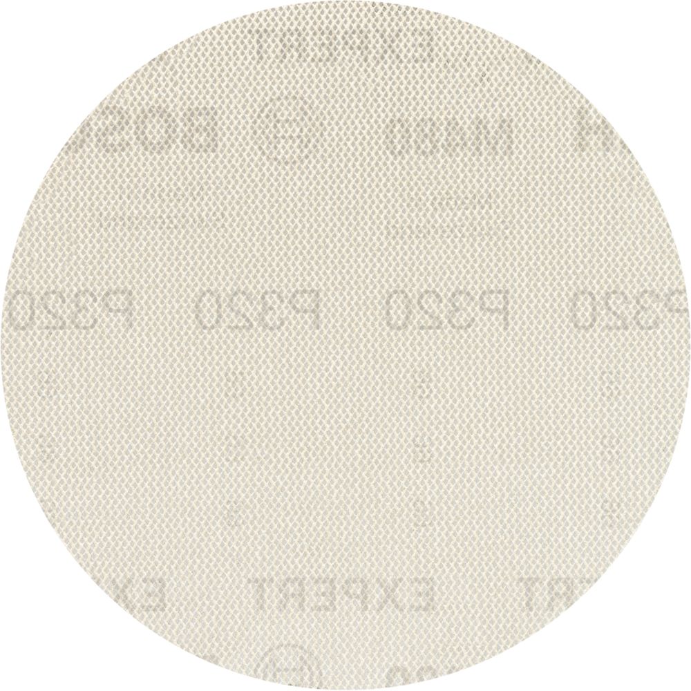 Image of Bosch Expert M480 Random Orbital Sanding Net Mesh 125mm 320 Grit 50 Pack 