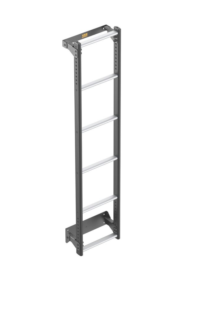 Image of Van Guard VGL6-02 Citroen Relay 2006 on 6-Treads ULTI Ladder Rear Door Ladder for H1 1560mm 