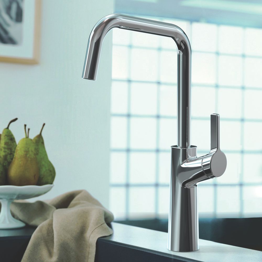 Image of Swirl Amalia Monobloc Kitchen Mixer Tap Chrome 