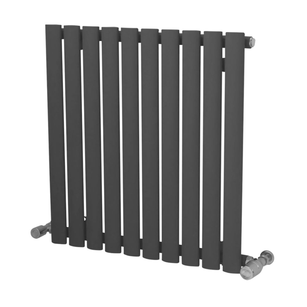 Image of Ximax Fortuna Designer Radiator 600mm x 584mm Anthracite 1532BTU 