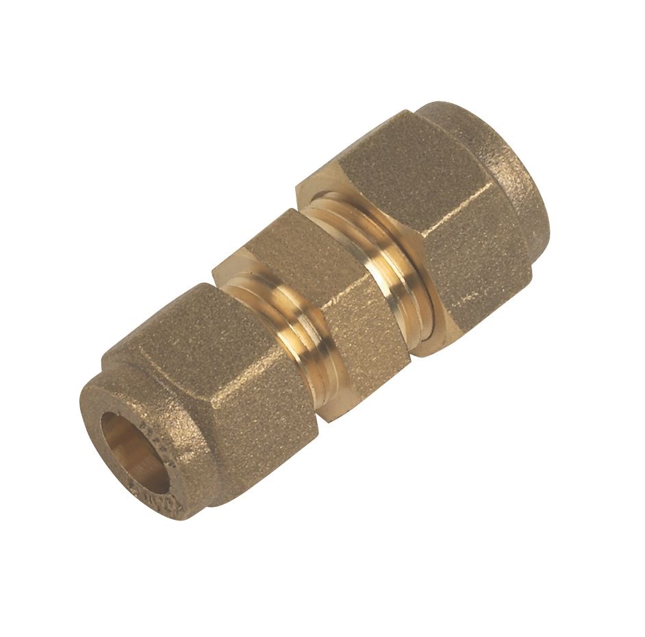 Image of Flomasta Compression Equal Coupler 8mm 