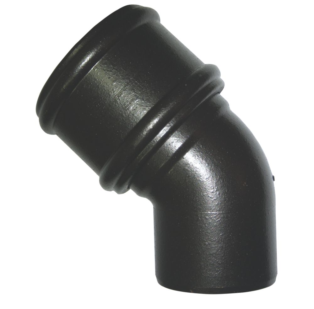 Image of FloPlast Push-Fit 135Â° Single Socket Bend 