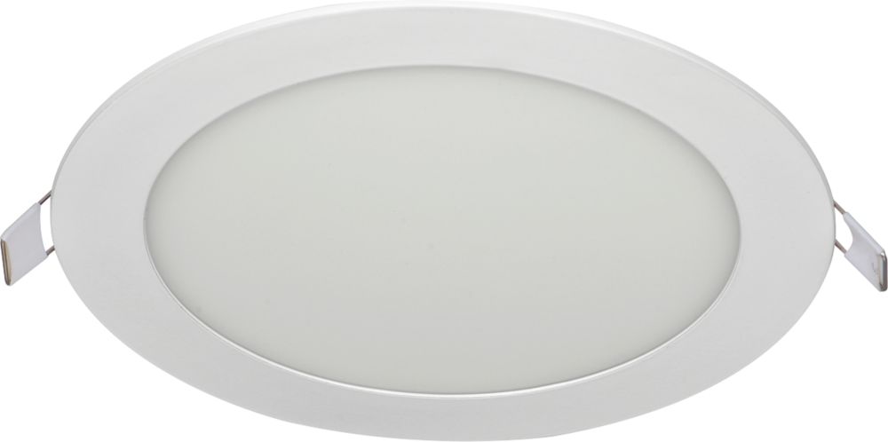 Image of Luceco ECO Circular Fixed LED Low Profile Slimline Downlight White 12W 960lm 