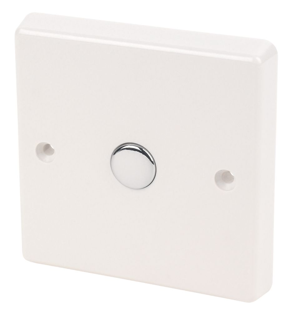 Image of Varilight V-Pro 1-Gang 1-Way LED Dimmer White 