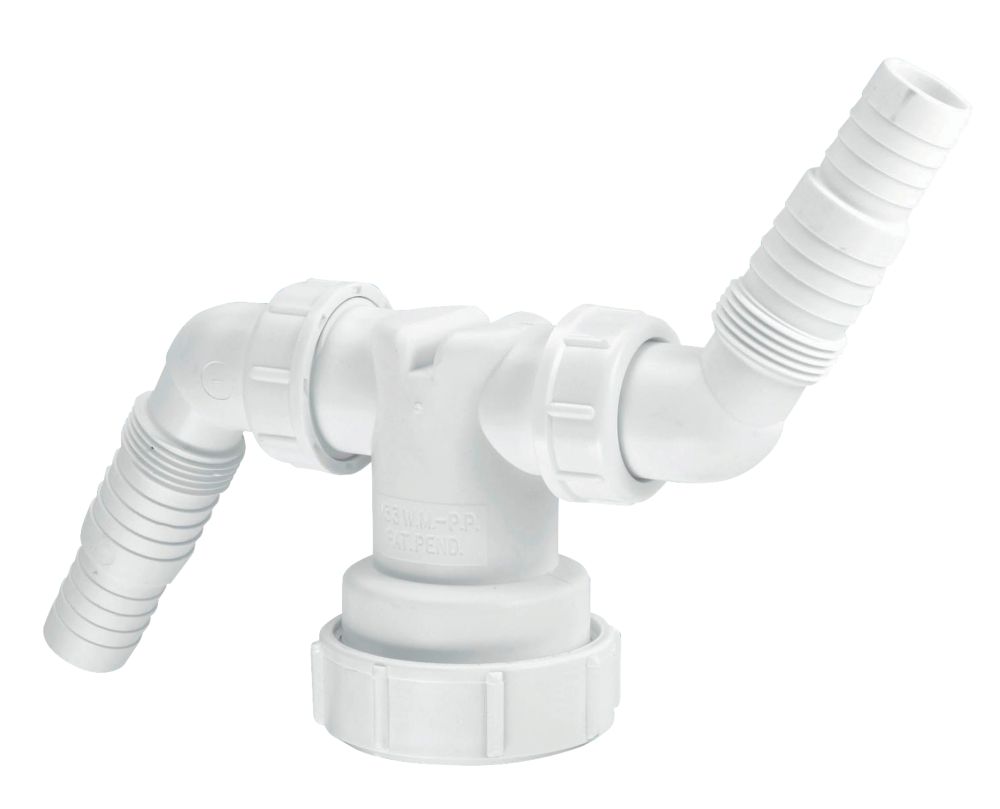 Image of McAlpine Twin Hose Connector 40mm 