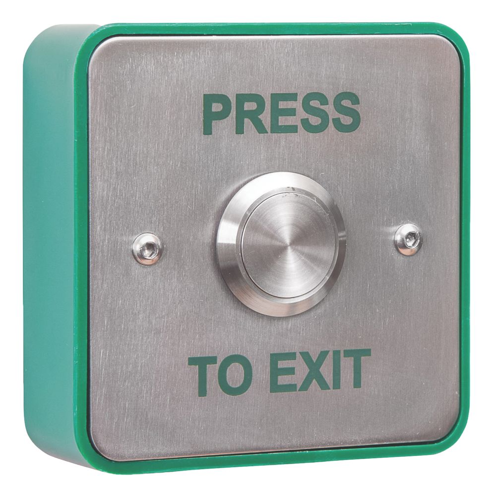 Image of Briton Vandal-Resistant Push-To-Exit Button 