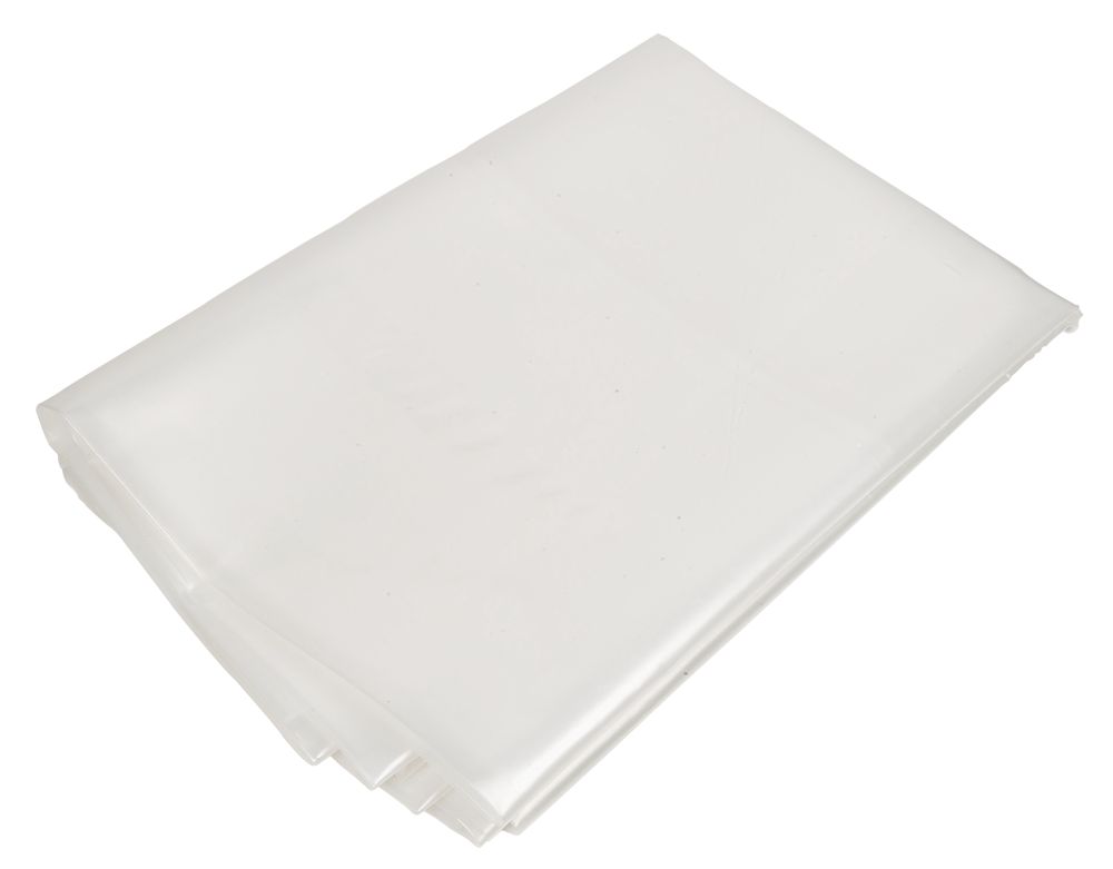 Image of DMP Heavy Duty Polythene Sheet Clear 620ga 4m x 3m 
