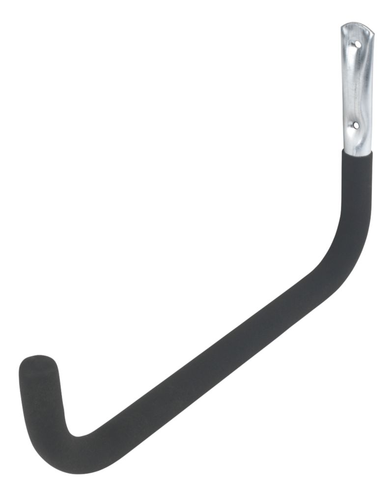 Image of Smith & Locke Heavy Duty Anti-Slip Storage Hook Black 240 x 355mm 