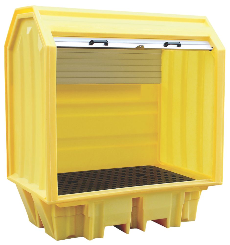 Image of BP2HCS 230Ltr Covered Bund Pallet 990mm x 1490mm x 1690mm 