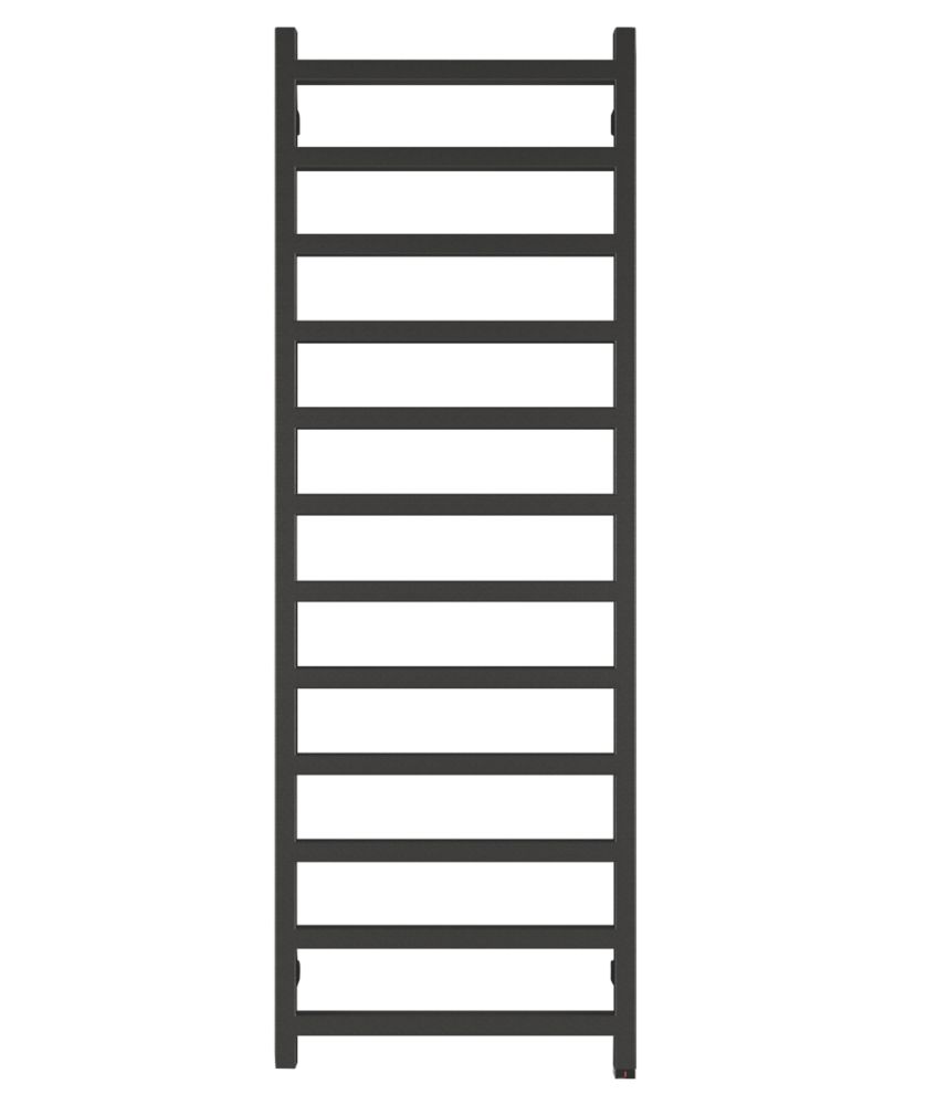 Image of Terma Simple One Electric Towel Rail 1440mm x 500mm Black 2046BTU 