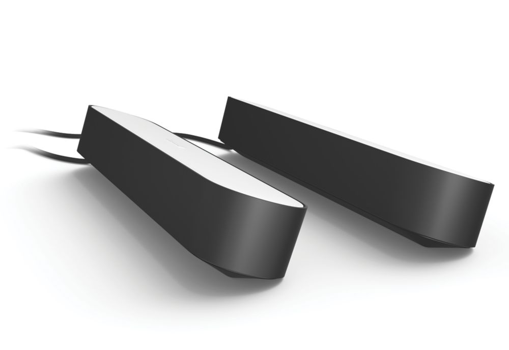 Image of Philips Hue Play LED Smart Light Bar Black 13.2W 500lm 2 Pack 
