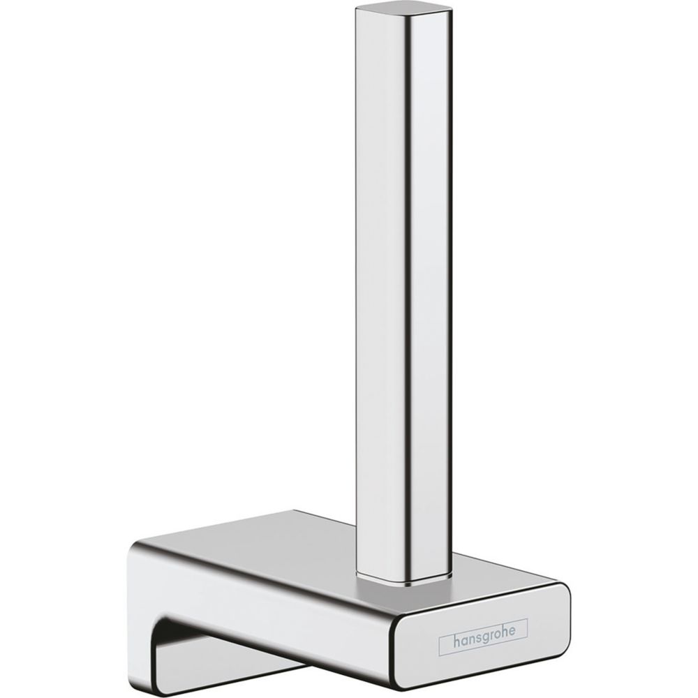 Image of Hansgrohe AddStoris Spare Toilet Roll Holder Chrome 