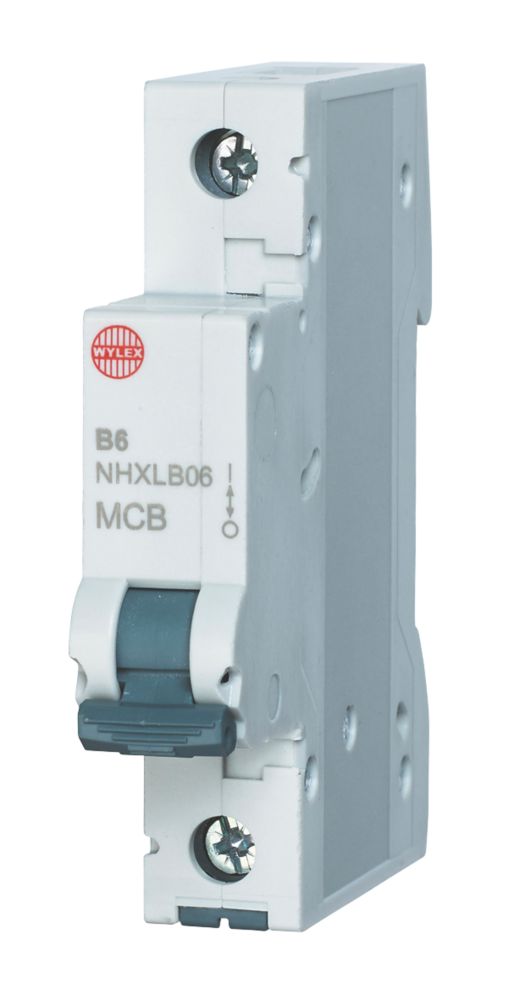 Image of Wylex 6A SP Type B MCB 