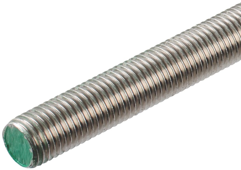 Image of Easyfix A2 Stainless Steel Threaded Rods M16 x 1000mm 5 Pack 
