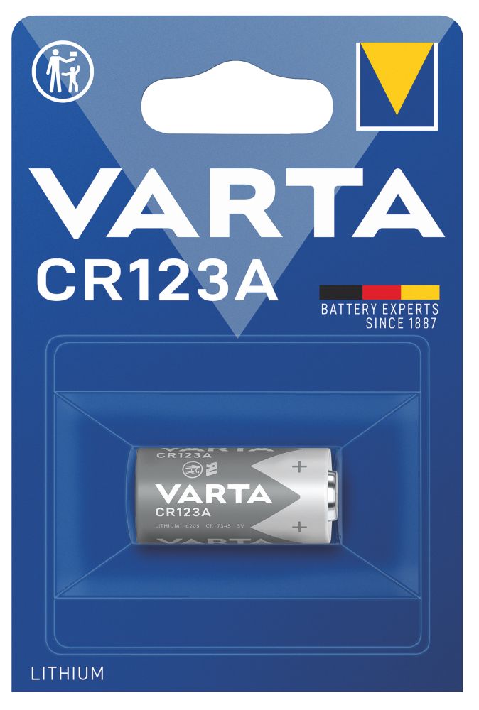 Image of Varta CR123 Lithium Battery 