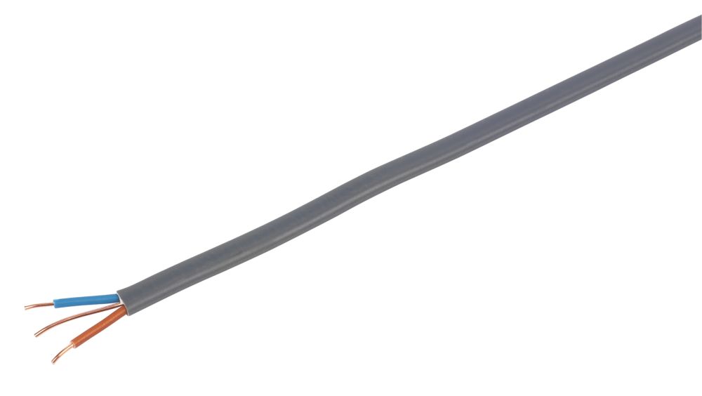 Image of Prysmian 6242Y Grey 2.5mmÂ² Twin & Earth Cable 100m Drum 