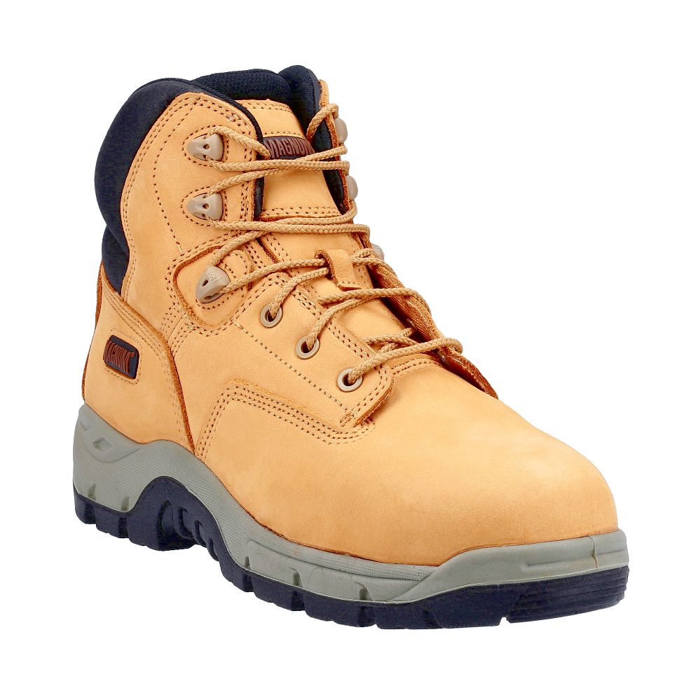 Image of Magnum Precision Sitemaster Metal Free Safety Boots Honey Size 5 