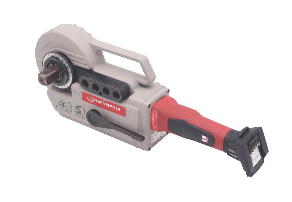 Image of Rothenberger Robend 4000 18V 1 x 4.0Ah Li-Ion CAS Brushless Cordless Pipe Bending Machine 12-35mm 