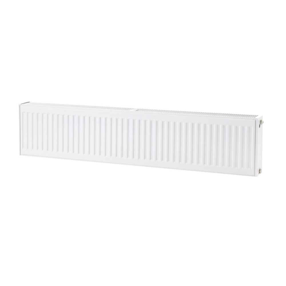 Image of Flomasta Type 22 Double-Panel Double Convector Radiator 300mm x 1400mm White 4523BTU 