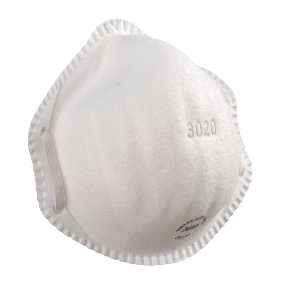 Image of Alpha Solway 3020 Moulded Disposable Masks P2 20 Pack 