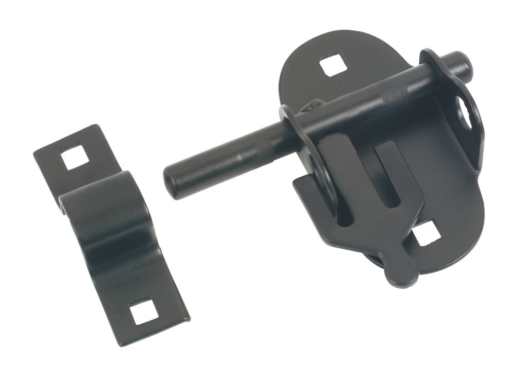 Image of Oval Pad Bolt Black 100mm 