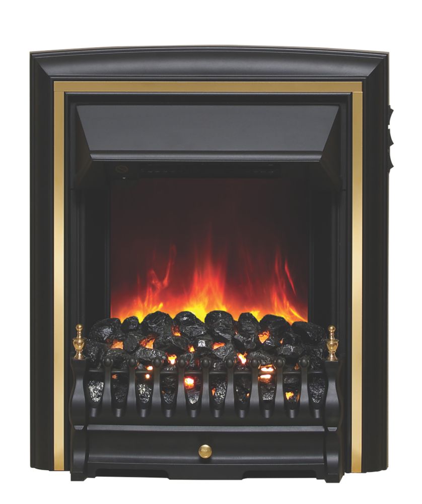 Image of Be Modern Darras Electric Fireplace Oak Veneer 1070mm x 330mm x 1040mm 