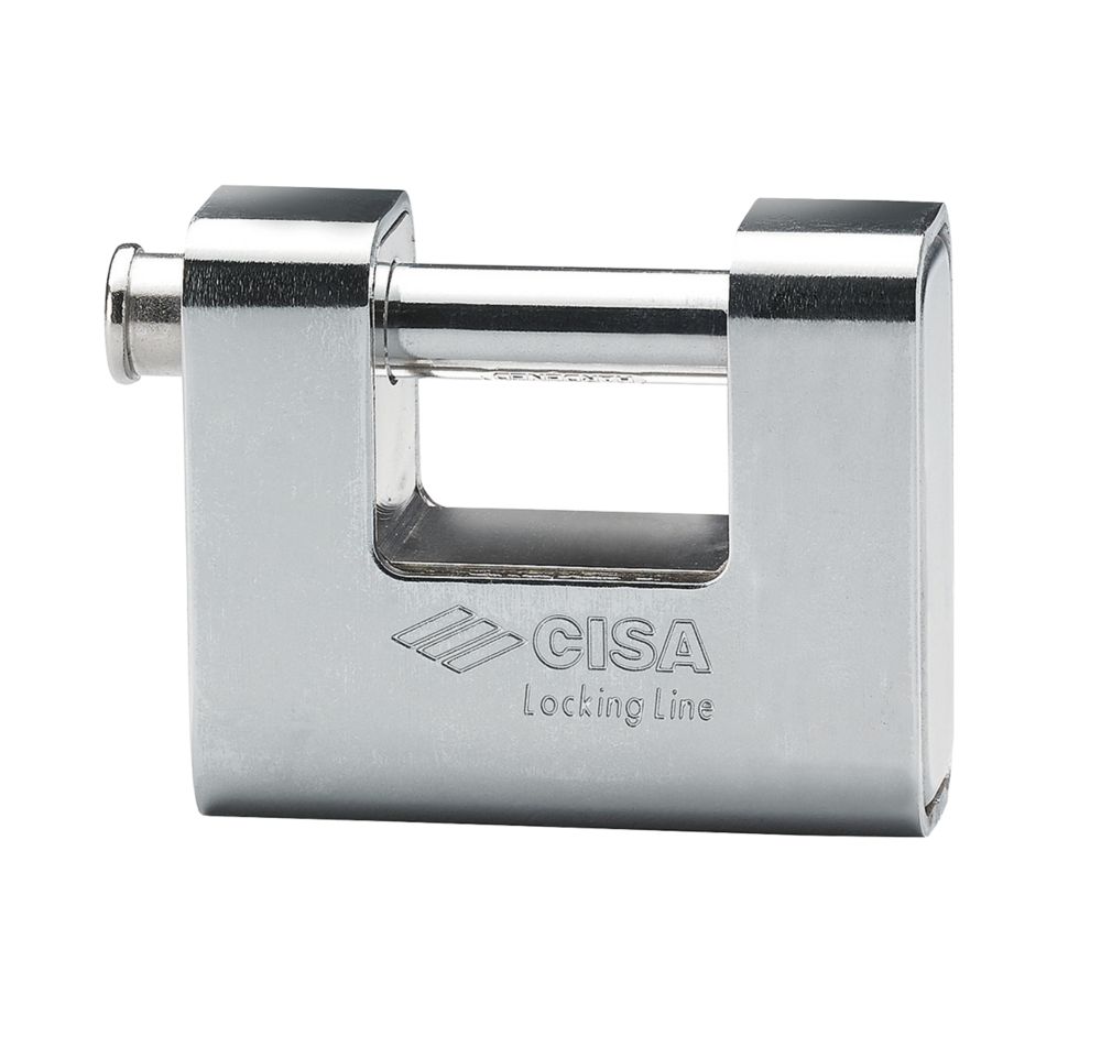 Image of Cisa Brass Weatherproof Padlock 66mm 