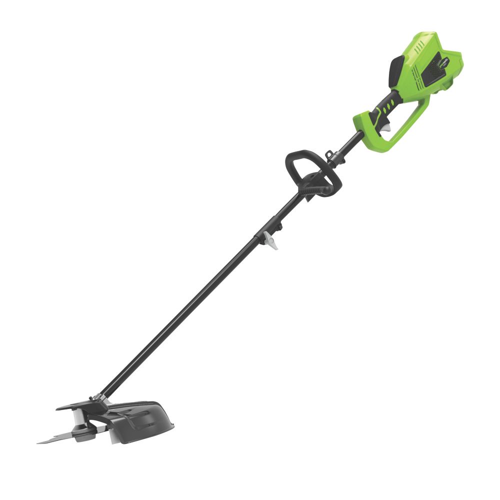 Image of Greenworks GWGD40BC 40V Li-Ion Brushless Cordless 2-in-1 Line Trimmer & Brush Cutter - Bare 