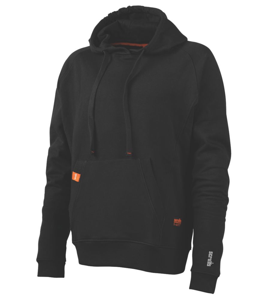 Image of Scruffs Worker Hoodie Black Large 49 1/2" Chest 