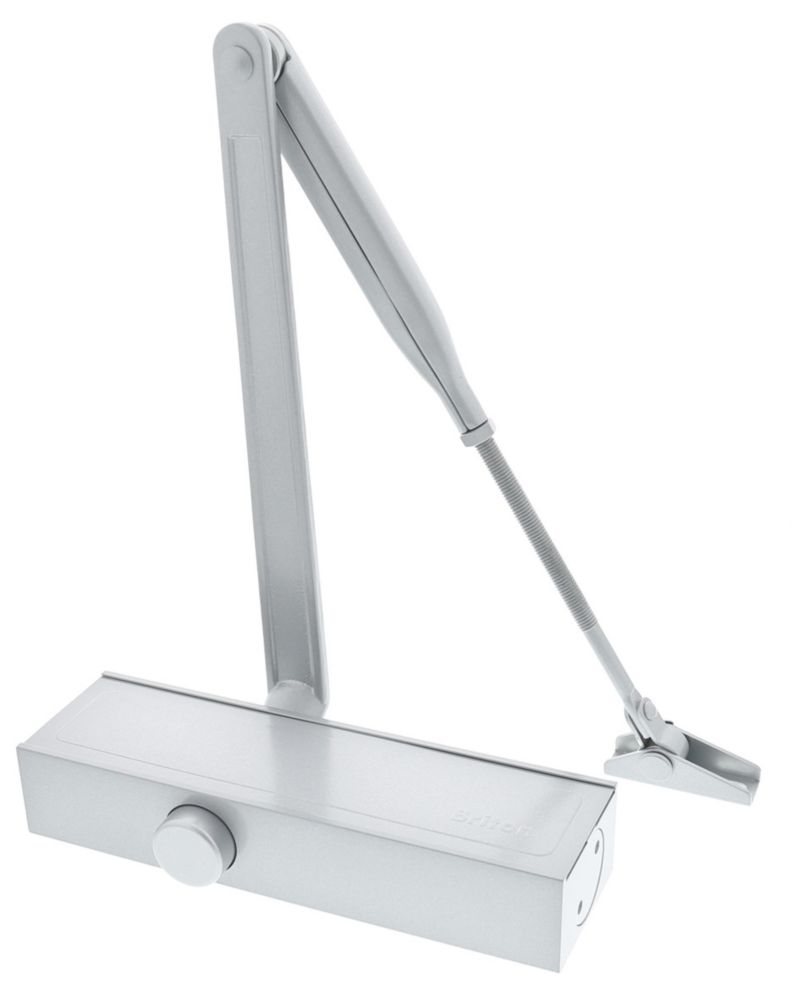 Image of Briton 1110 Overhead Door Closer Silver 