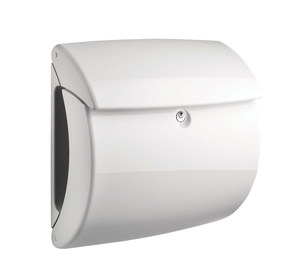 Image of Burg-Wachter Piano Post Box White Gloss 