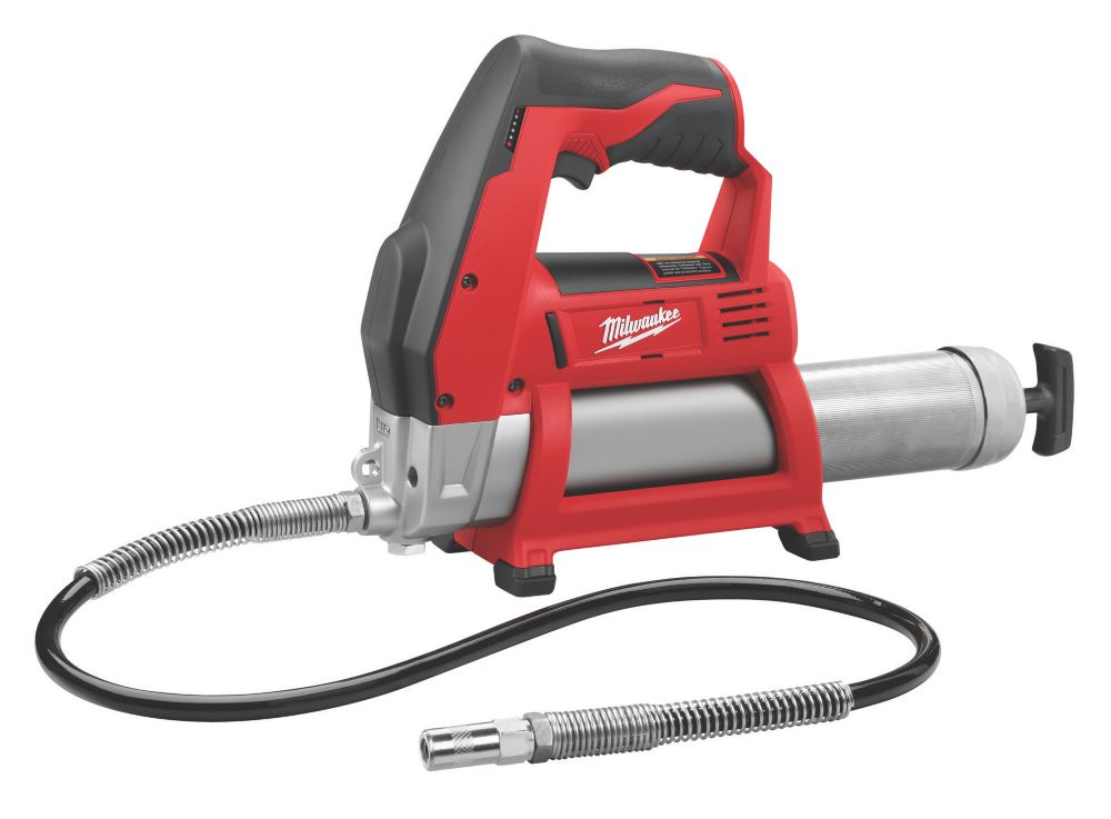 Image of Milwaukee M12 GG-0 12V Li-Ion RedLithium Cordless Grease Gun - Bare 
