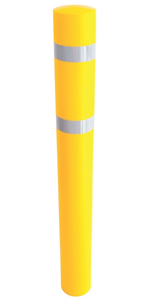 Image of Addgards Bollard Sleeve Yellow 215mm x 215mm 
