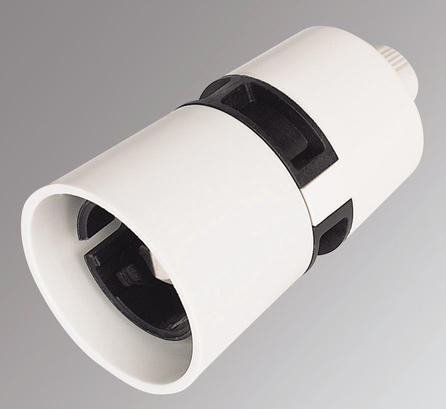 Image of Crabtree Capital Pendant Lamp Holder Light Fitting BC 