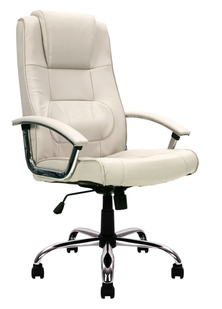 Image of Nautilus Designs Westminster High Back Executive Chair Cream 