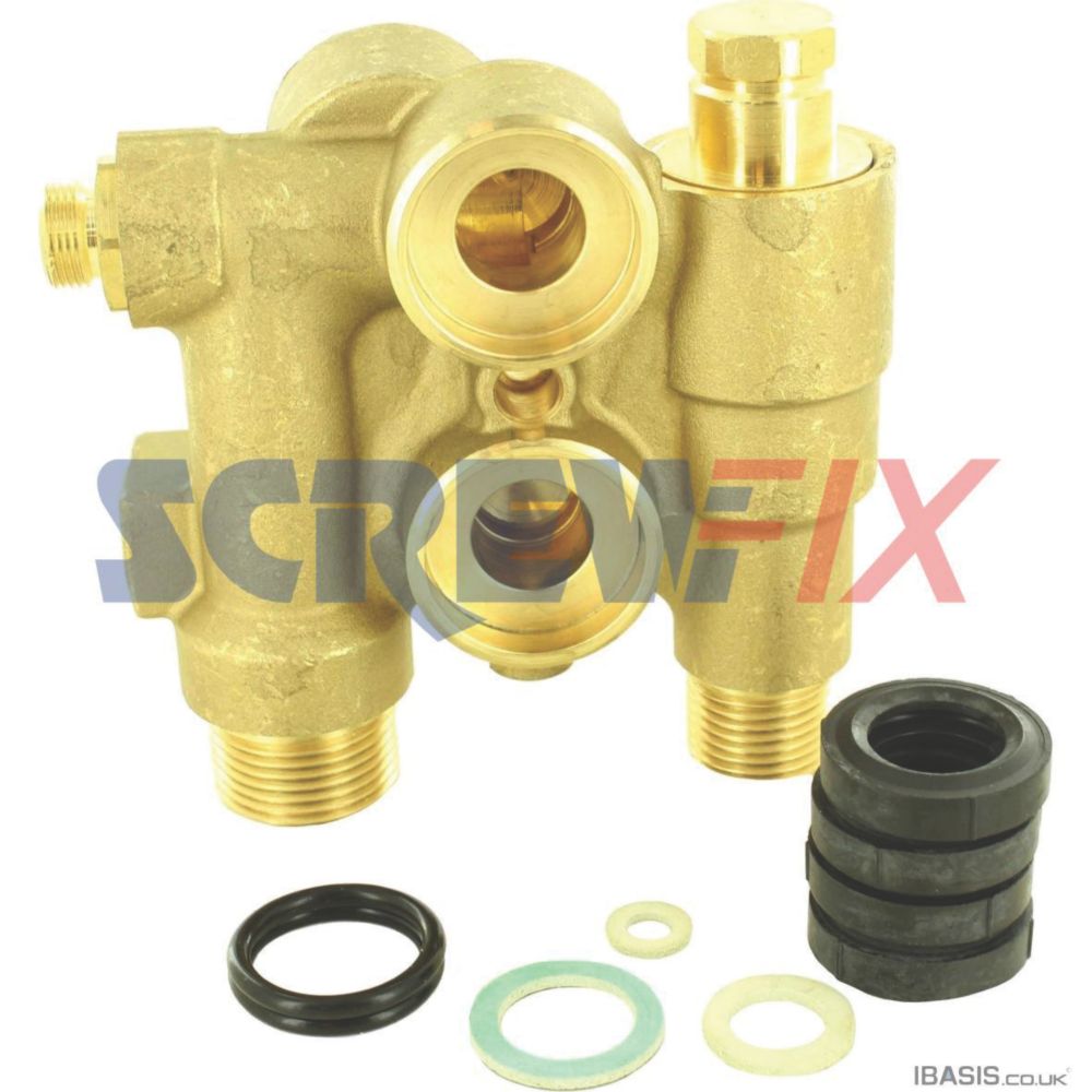 Image of Baxi 720789601 12L Brass Return Assembly 
