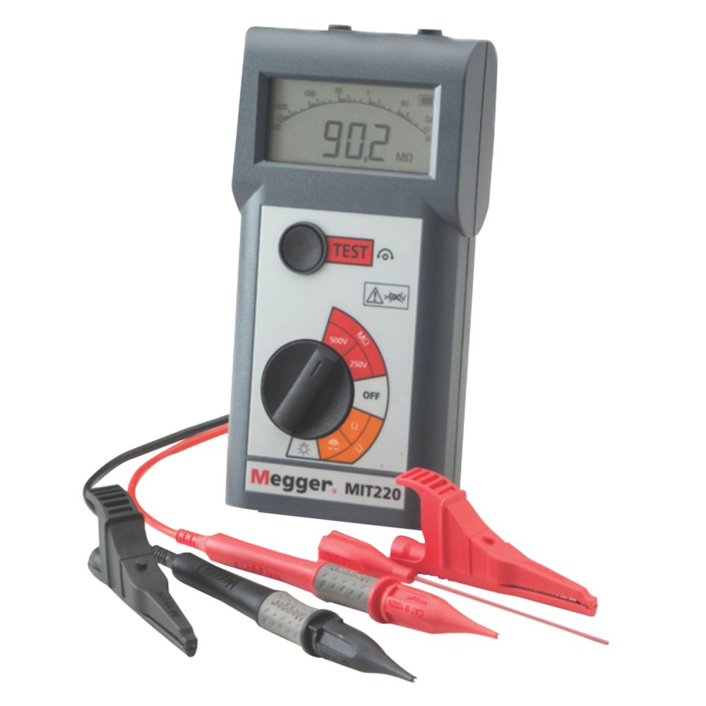 Image of Megger DC Insulation & Continuity Tester 500V 