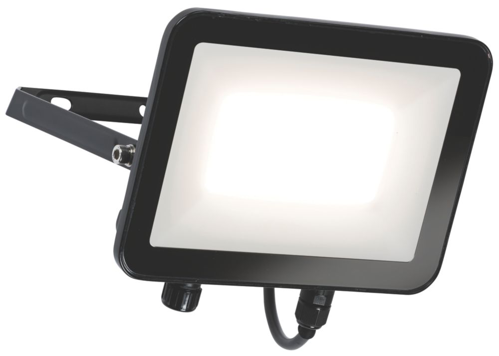 Image of Knightsbridge FLN Outdoor LED Floodlight Black 50W 5430lm 
