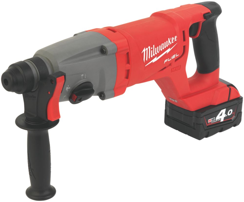 Image of Milwaukee M18 CHD-402C FUEL 3.5kg 18V 2 x 4.0Ah Li-Ion RedLithium Brushless Cordless SDS Plus Drill 