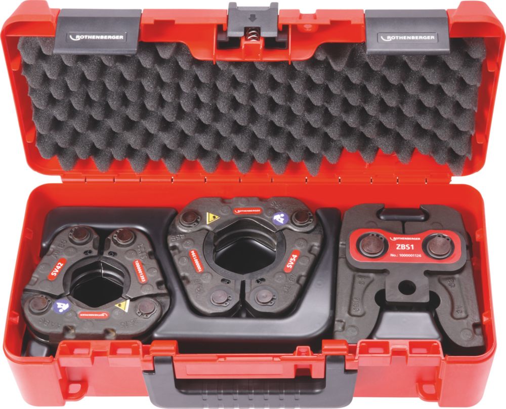Image of Rothenberger 1000001500 Press Fitting Chains / Collar Set & Actuator 42-54mm 3 Pack 