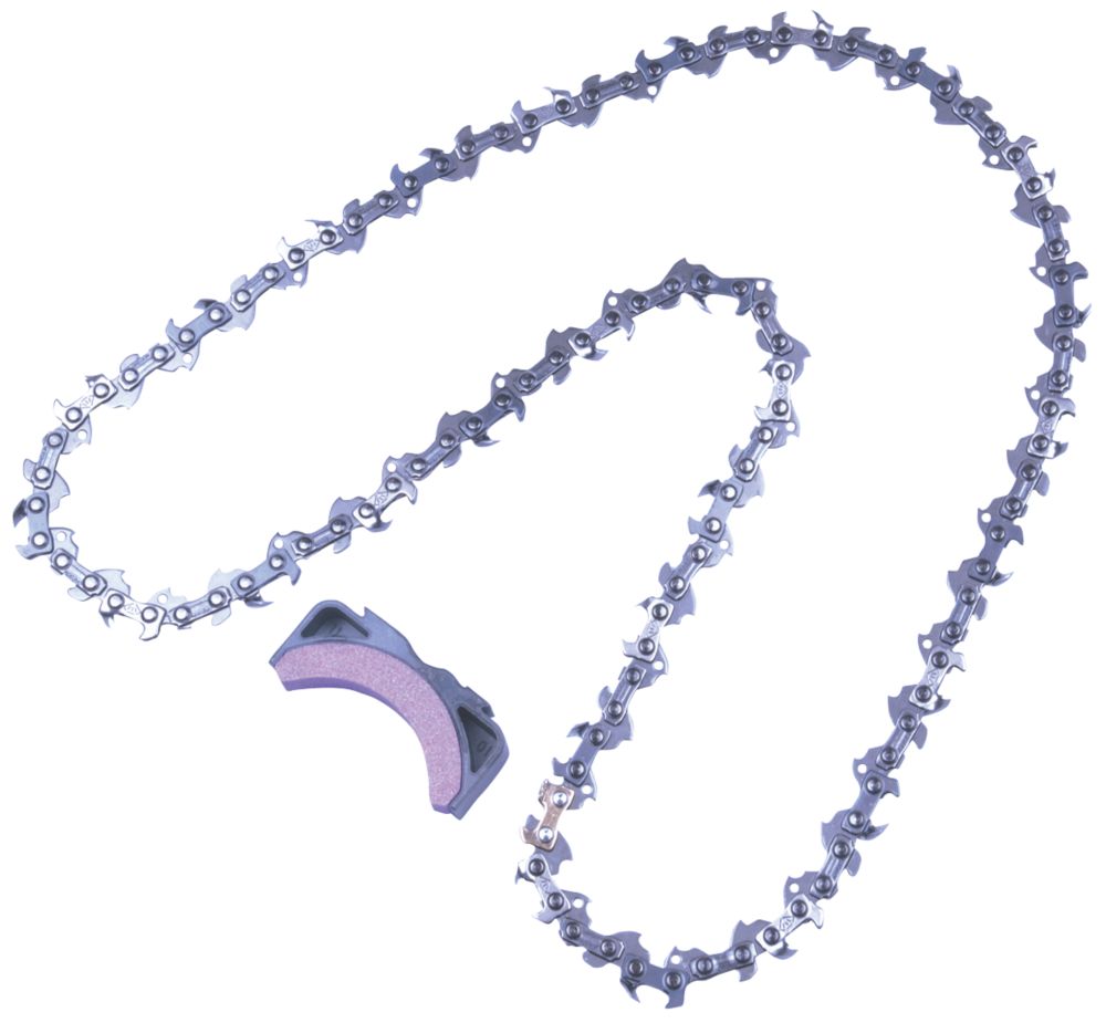 Image of Oregon PowerSharp 40cm Chainsaw Chain & Sharpening Stone Pack 3/8" x 0.050" 