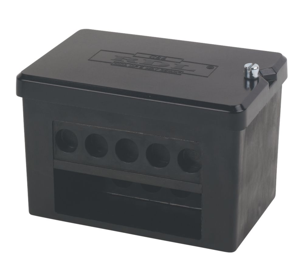 Image of Greenbrook 100A 2 x 5-Ways 35mmÂ² Connector Block 