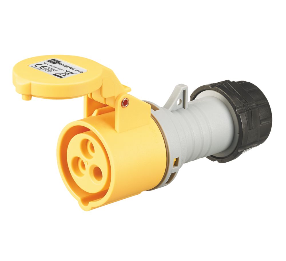 Image of MK 16A 2P+E Connector 100-130V 