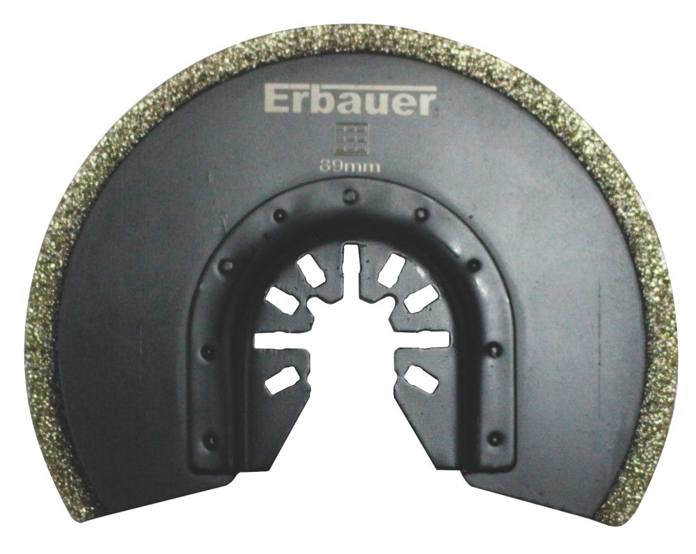 Image of Erbauer MLT57976 45 Diamond-Grit Tile & Grout Segmented Cutting Blade 89mm 
