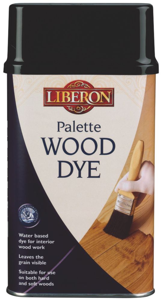 Image of Liberon Water Based Interior Palette Wood Dye Light Oak 250ml 