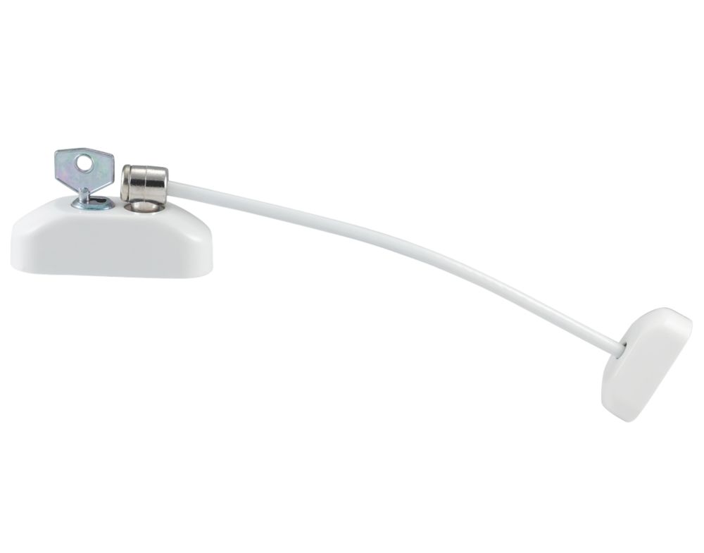 Image of Smith & Locke Window Restrictor White 200mm 