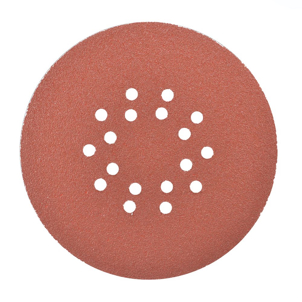 Image of Universal Fit Drywall Sanding Discs Punched 225mm 40 Grit 5 Pack 