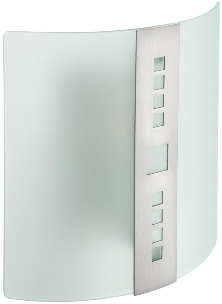 Image of Glacia Wall Light Brushed Chrome 