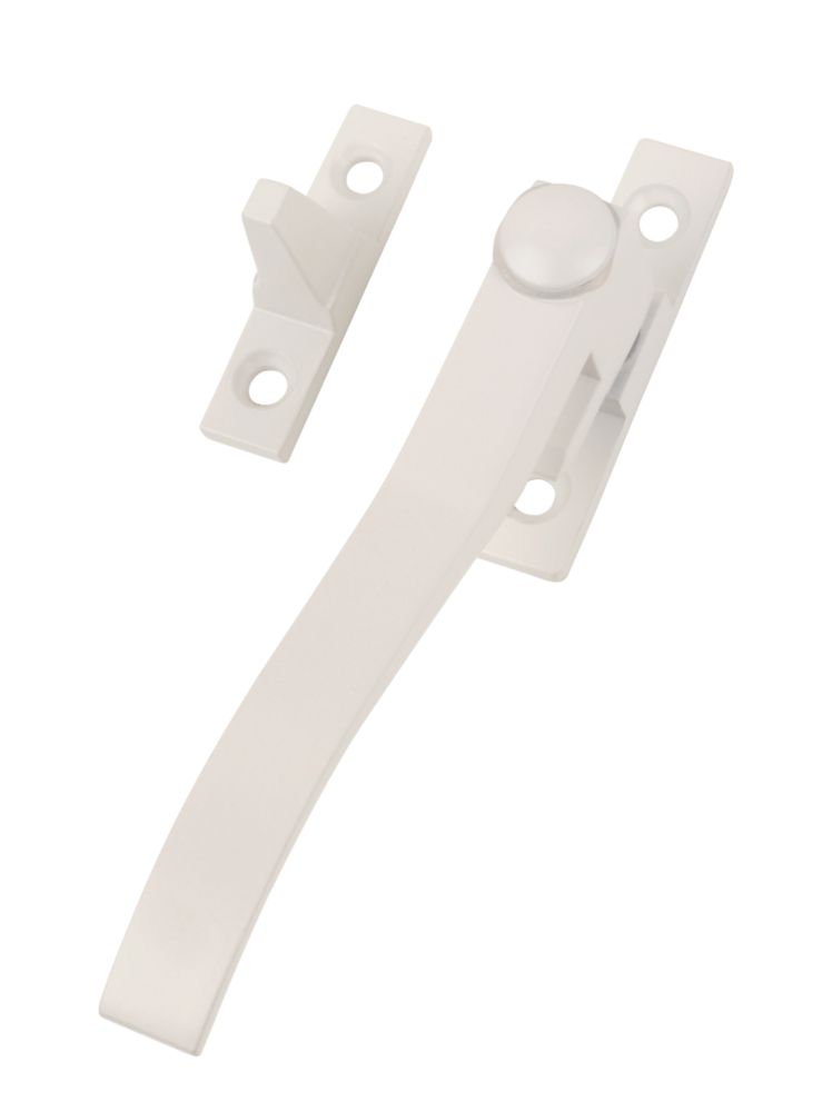 Image of Smith & Locke LH/RH Victorian Casement Fastener White 