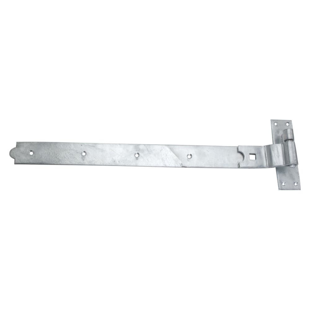Image of Smith & Locke Self-Colour Gate Hinge Cranked Hook & Band 45mm x 610mm x 165mm 